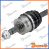 Demi-Arbre de Transmission gauche pour FIAT | NPW-FT-060, FI296L